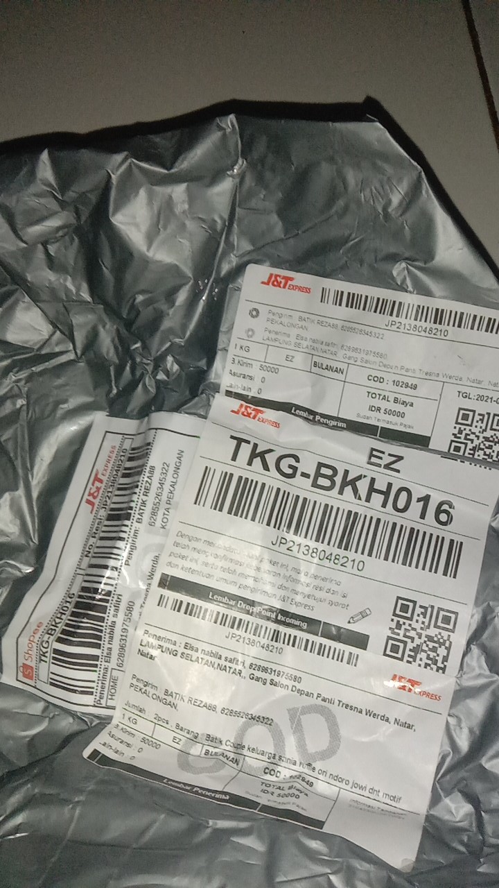 Batik Couple Keluarga Sania Ruffle Ori Ndoro Jowi Dnt Motif Bambu Putih