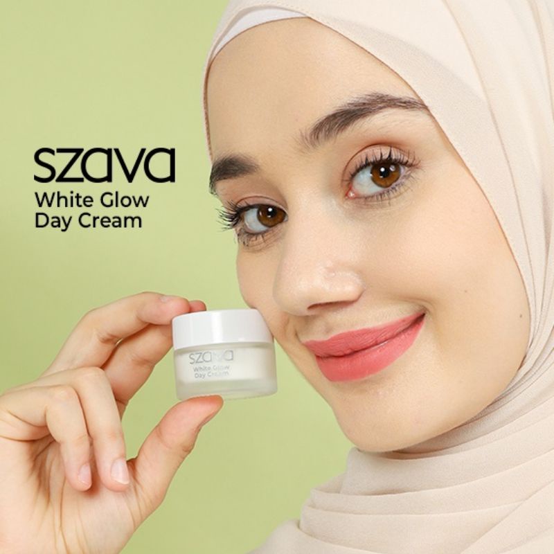 SZAVA DAY CREAM WHITE GLOW DAN NIGHT CREAM