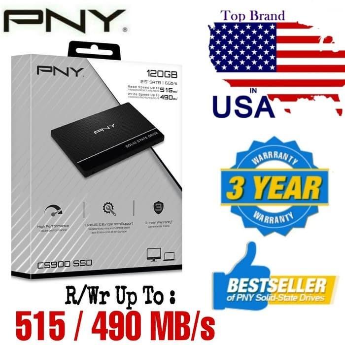 Ssd | Pny Ssd Cs900 120Gb I 128Gb I 240Gb I 256Gb I 480Gb 2.5 Inch Sata Iii