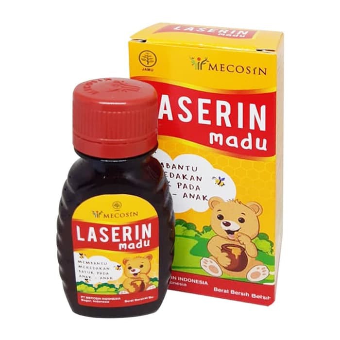 Laserin Madu (Obat batuk hitam untuk anak) kemasan 60 ml
