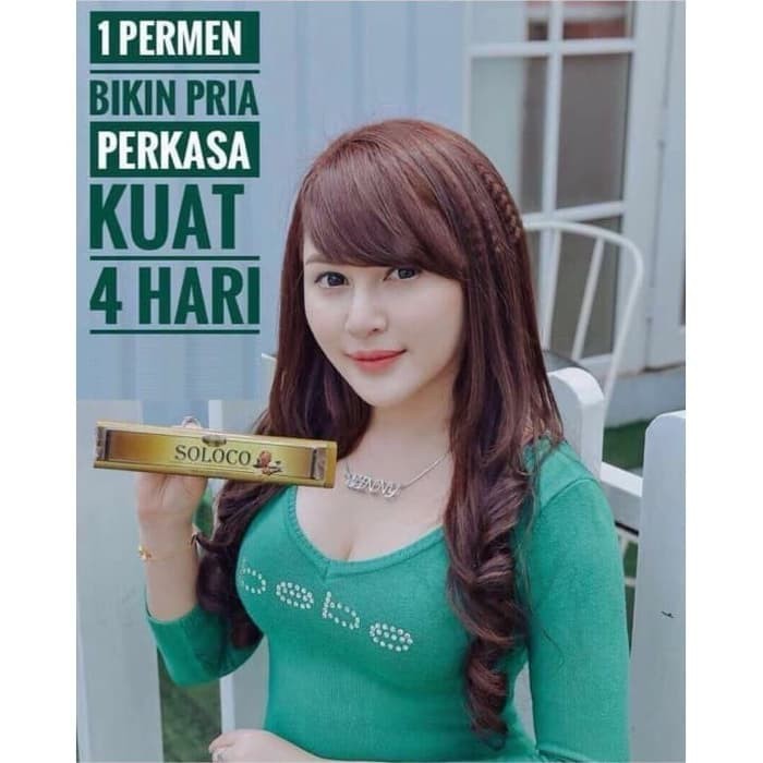 DISKON Permen SOLOCO, 1BUTIR AUSTRALIA-AU ORIGINAL, OBAT HERBAL KUAT PRIA