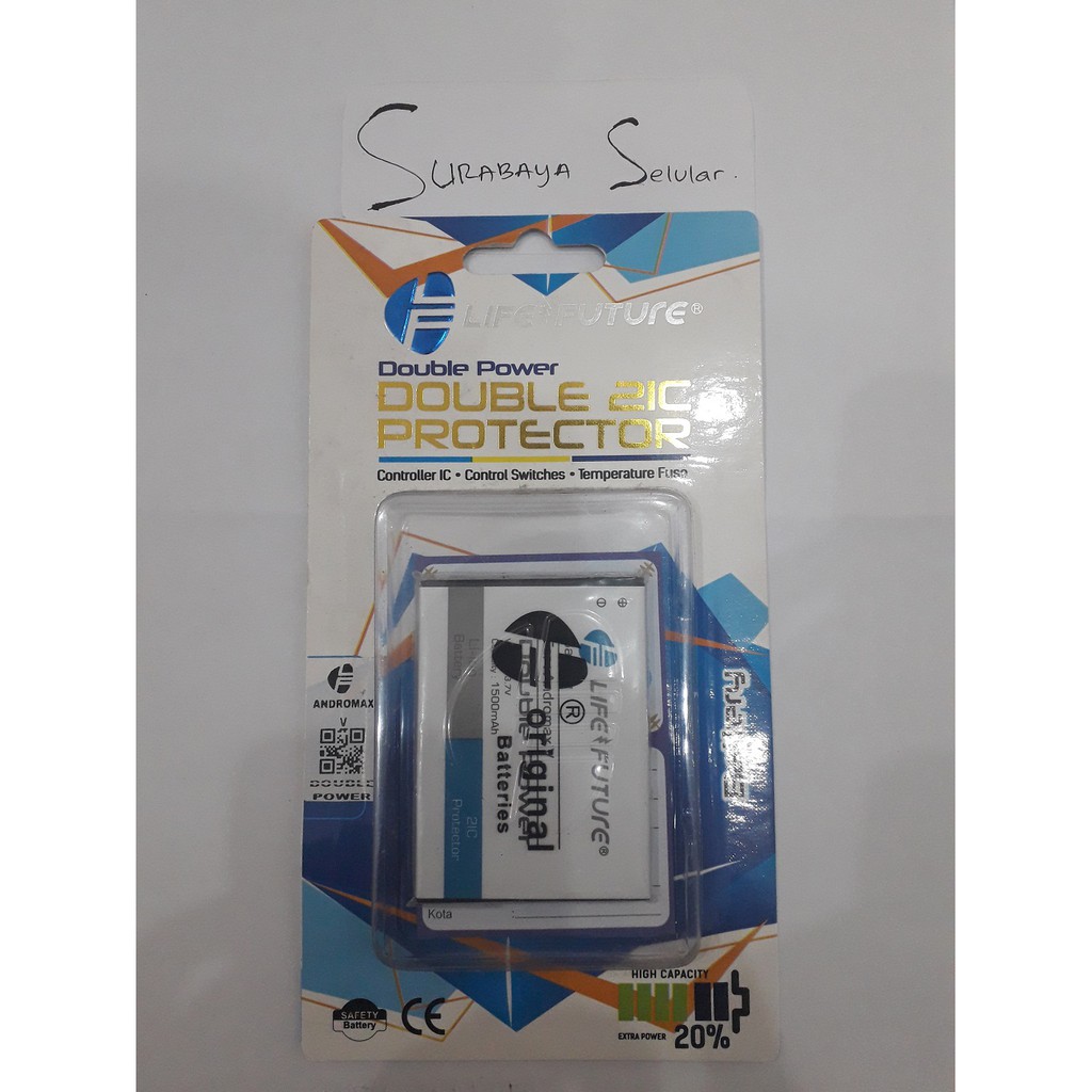 Baterai Batere Battery LIfe Future Andromax V