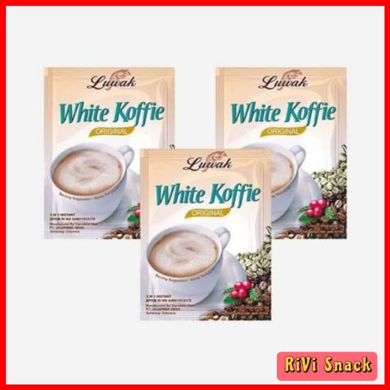 LUWAK WHITE KOFFIE KOPI LUWAK WHITE COFFEE / SOUVERNIR HAJATAN