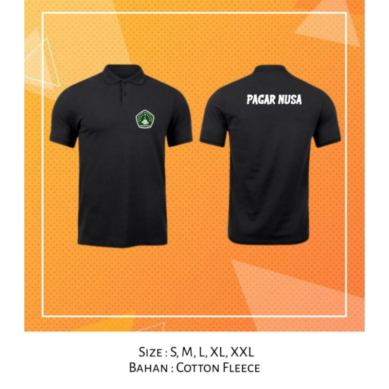 KAOS POLO KERAH PAGAR NUSA