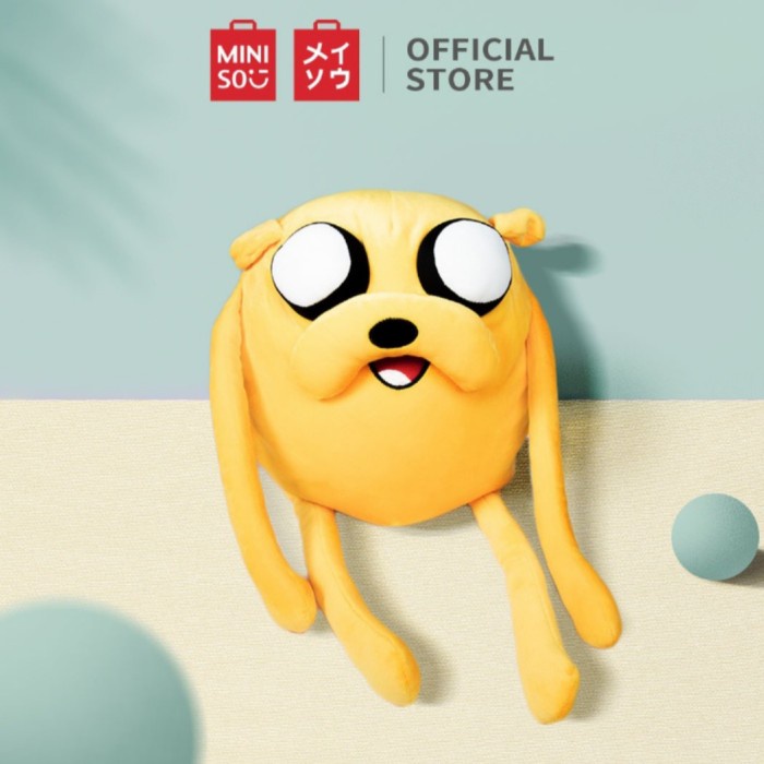 Boneka Jake Adventure Time Original Miniso Termurah