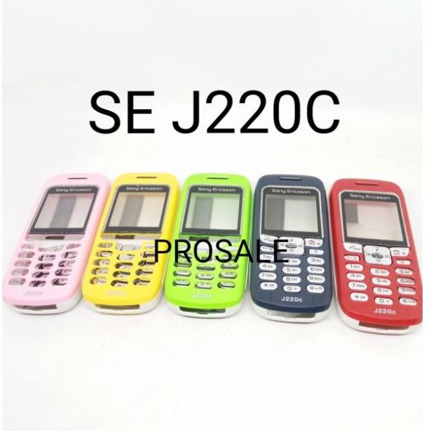 Casing Sony Ericsson J220c/J230/J230i/J120c/J110i/J230c/J200/J300