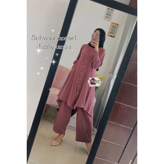 SOHWAA ONE SET TERBARU BY ATHATA / ONE SET ORI ATHATA / ONE SET YOONA/ SETELAN WANITA KEKINIAN / SET