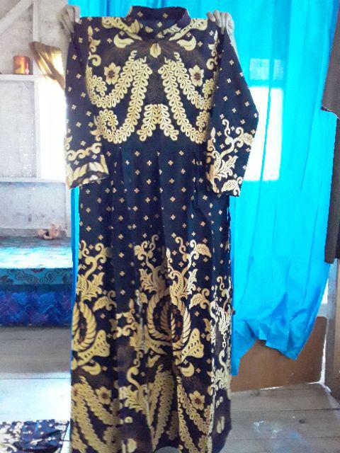 Baju Couple Keluarga Sania Ruffle Batik Couple Ori Ndoro Jowi Dnt Garansi Termurah - Gurita Kuning