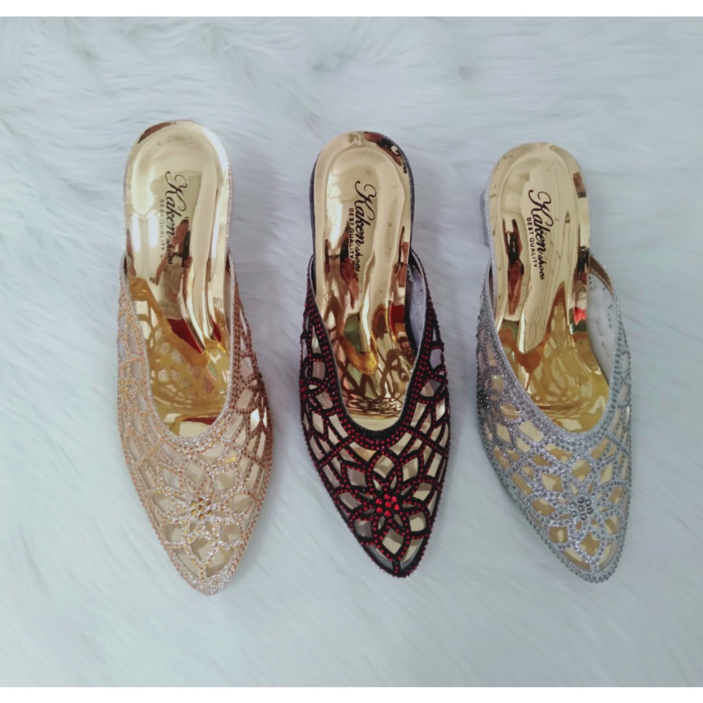 PROMO SALE SANDAL PESTA , HANTARAN PERNIKAHAN YD020 SERIES BLING PAYET