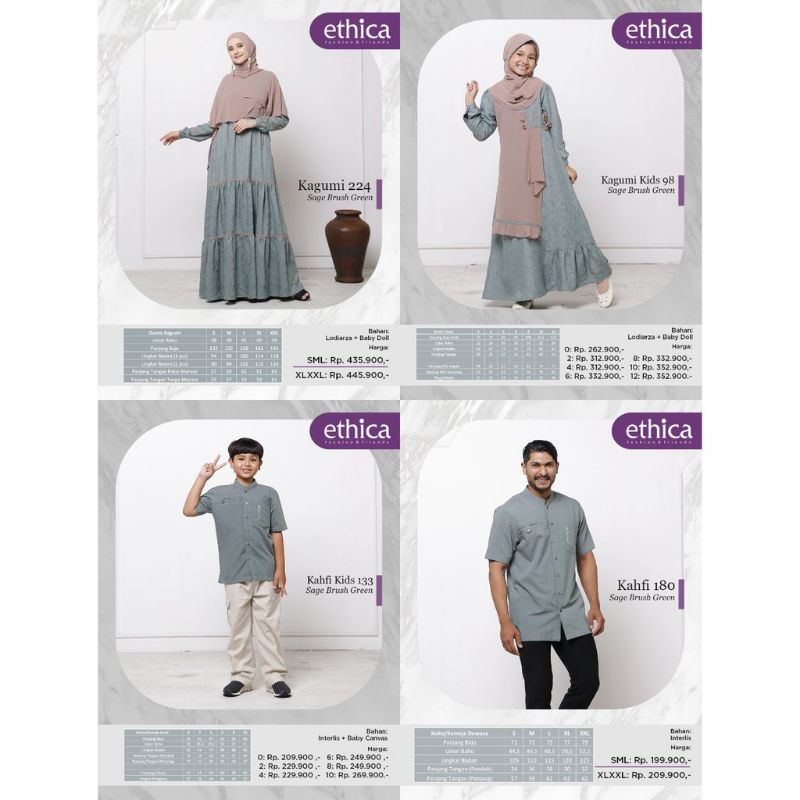 Elfa 221,kagimi 224,Kahfi kids 133,kagumi kids 98