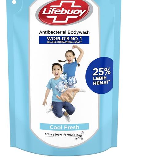 ℮ Lifebouy Sabun Cair Cool Fresh Refill 450 ml (Paket Isi 4) ➻