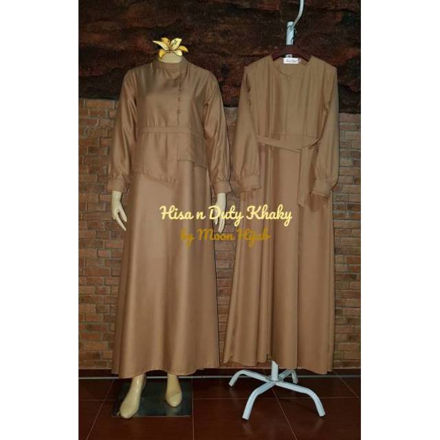 Duty khaky / seragam pns / gamis pemda / gamis pns/ gamis original