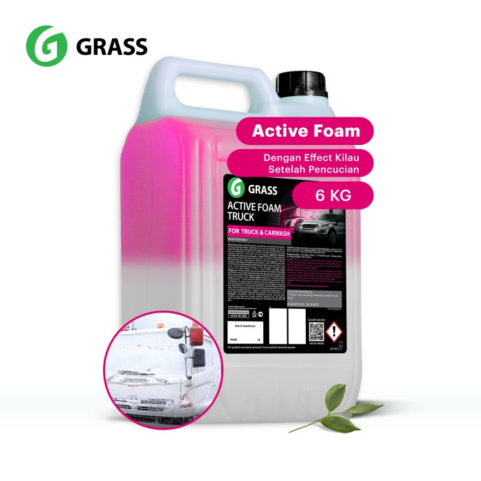 GRASS ACTIVE FOAM TRUCK Touchless Shampoo 6 Liter