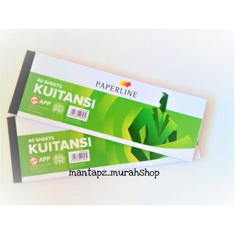 

BUKU KWITANSI KECIL PAPERLINE (40 LEMBAR) /PCS