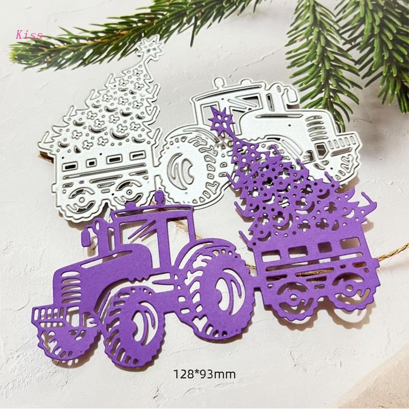 Cetakan Stensil Cutting Dies Motif Mobil Bahan Metal Untuk Scrapbook / Craft Handmade DIY