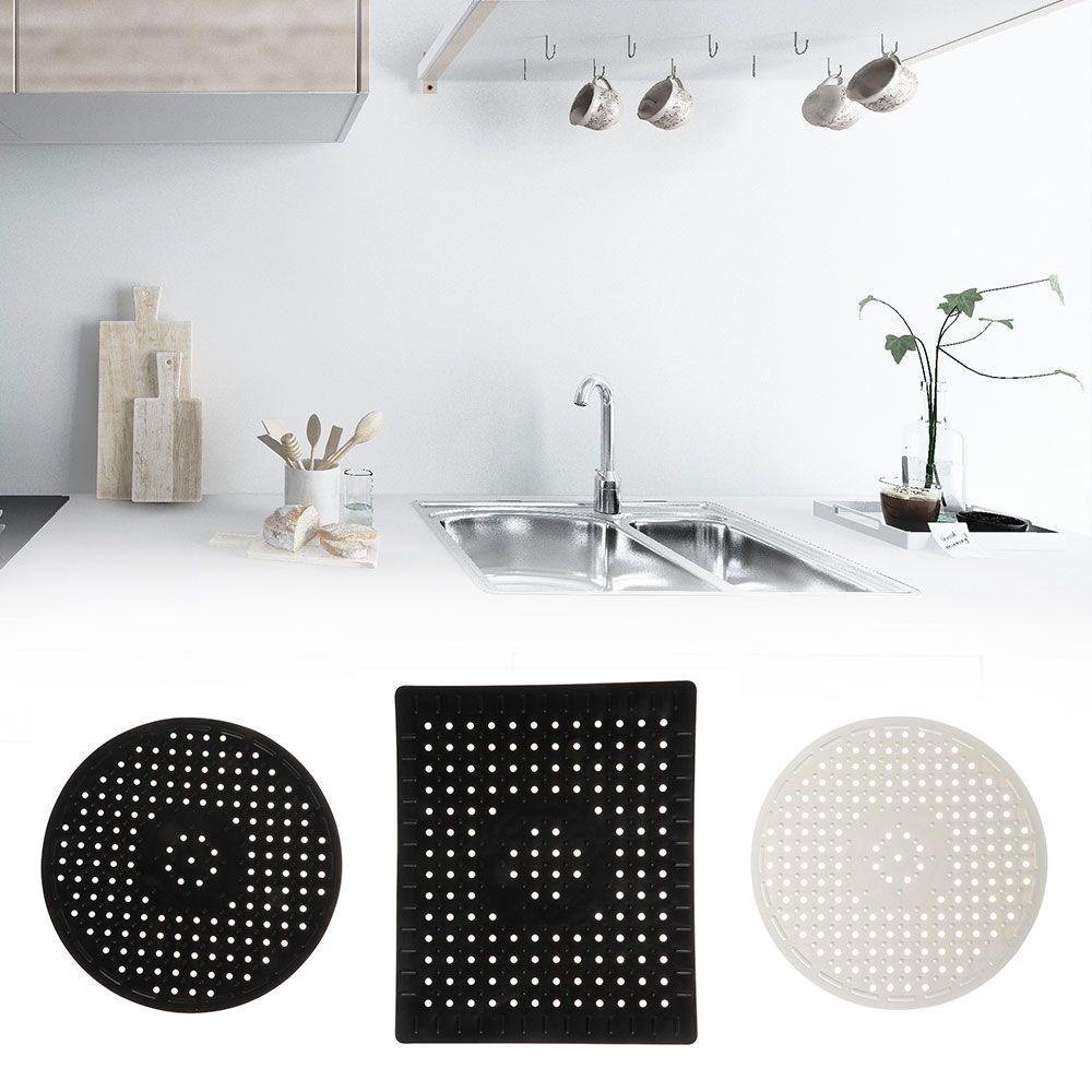 Solighter Rubber Sink Mat Peralatan Makan Rumah &amp; Dapur Matras Pembuangan Awet