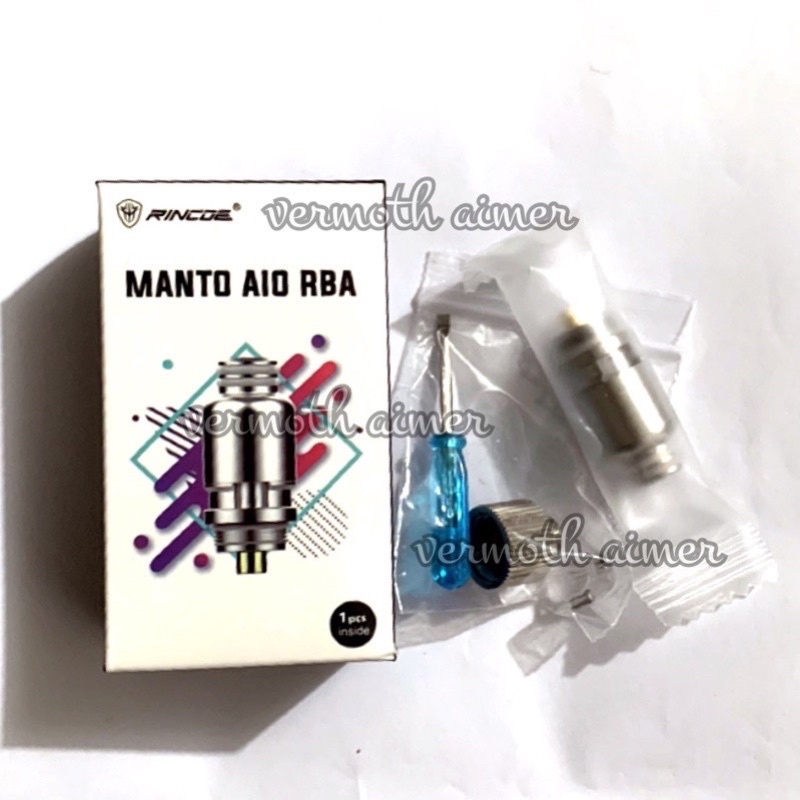 Jual ORIGINAL RBA MANTO AIO DUS PUTIH | Shopee Indonesia