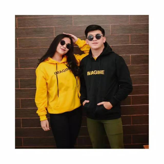 Hoodie IMAGINE couple // hoodie korea murah