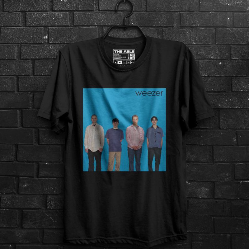 theable WEEZER Weezer (Blue) Cover Album - T-shirt / Kaos Band