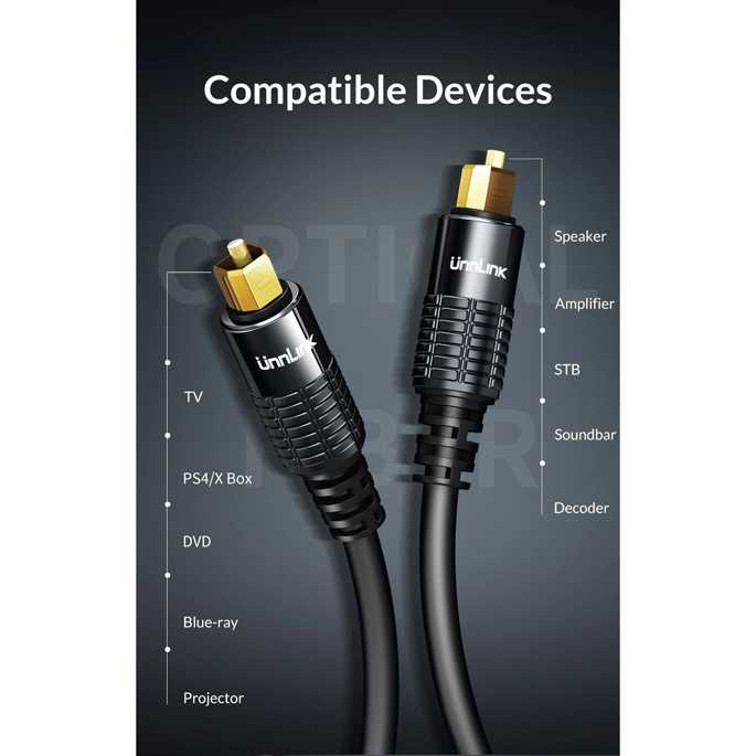 Kabel SPDIF Toslink Audio Fiber Optic Male to Male 1 Meter