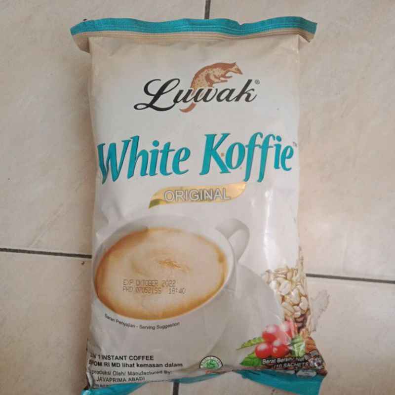 

kopi luwak white kopi 20g isi 10 sachet