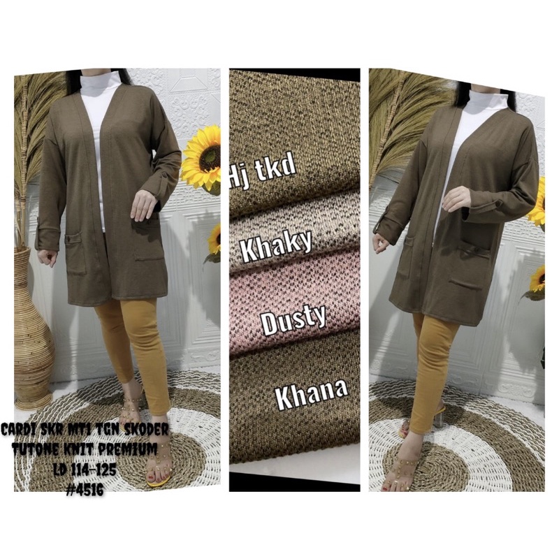 Cardigan two tone Aquila