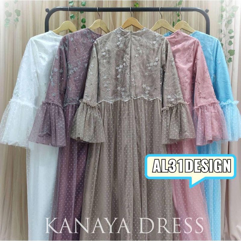 gamis brukat tile tutu mutiara