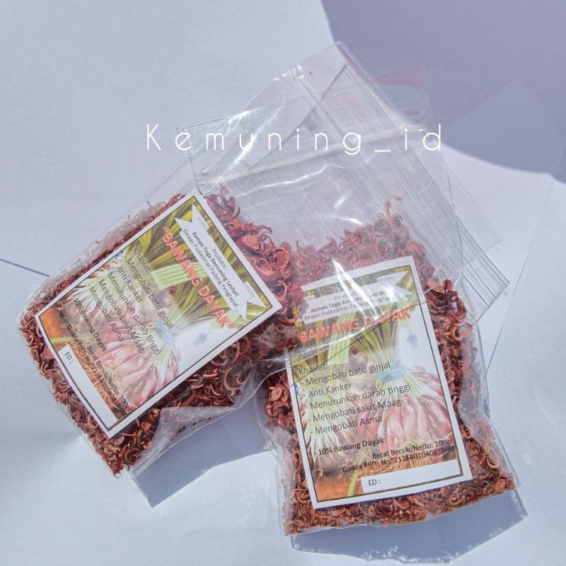 

BAWANG DAYAK 100GR SIAP SEDUH