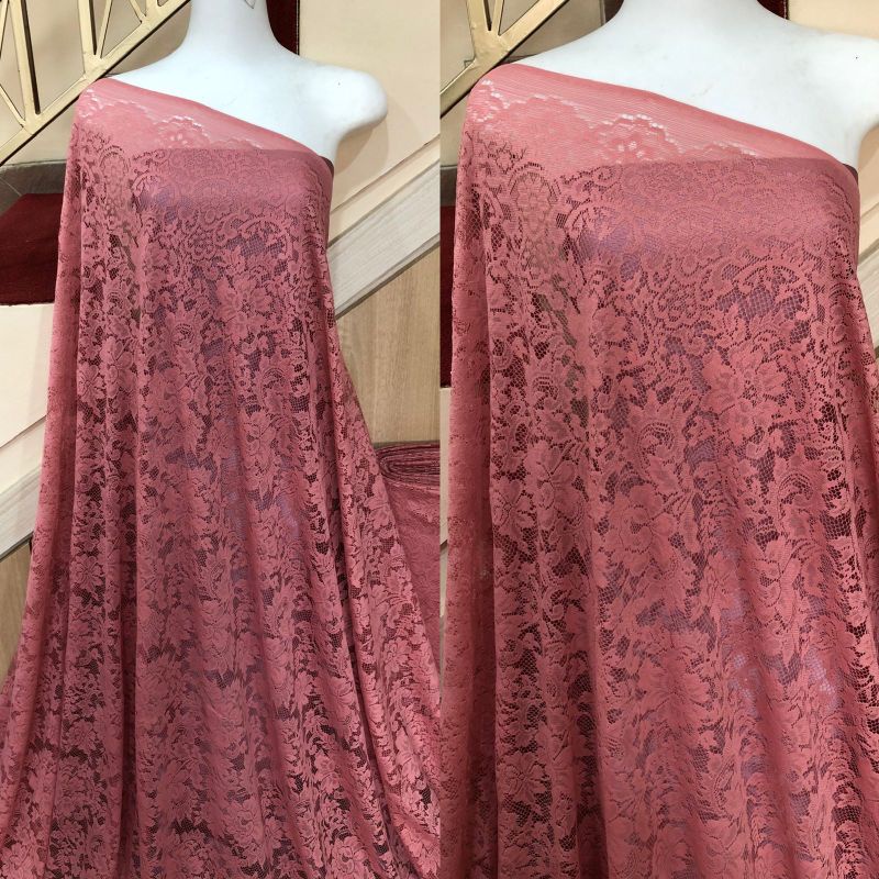 Kain Brokat Syahrini katun mix, brokat glitter, brokat polos, kain tile brokat (Harga per setengah m