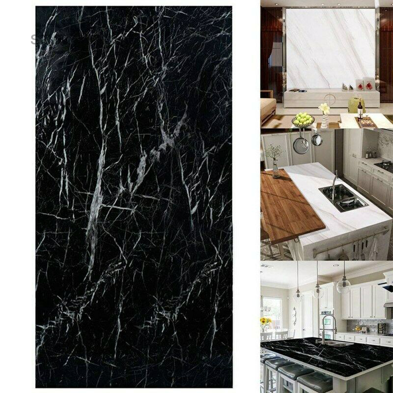 Wallpaper Vinyl Self Adhesive Motif Marmer Granit Untuk Dapur Shopee Indonesia