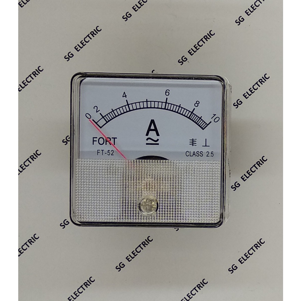 Analog Panel Meter / Ampere Meter AC/DC FT-52