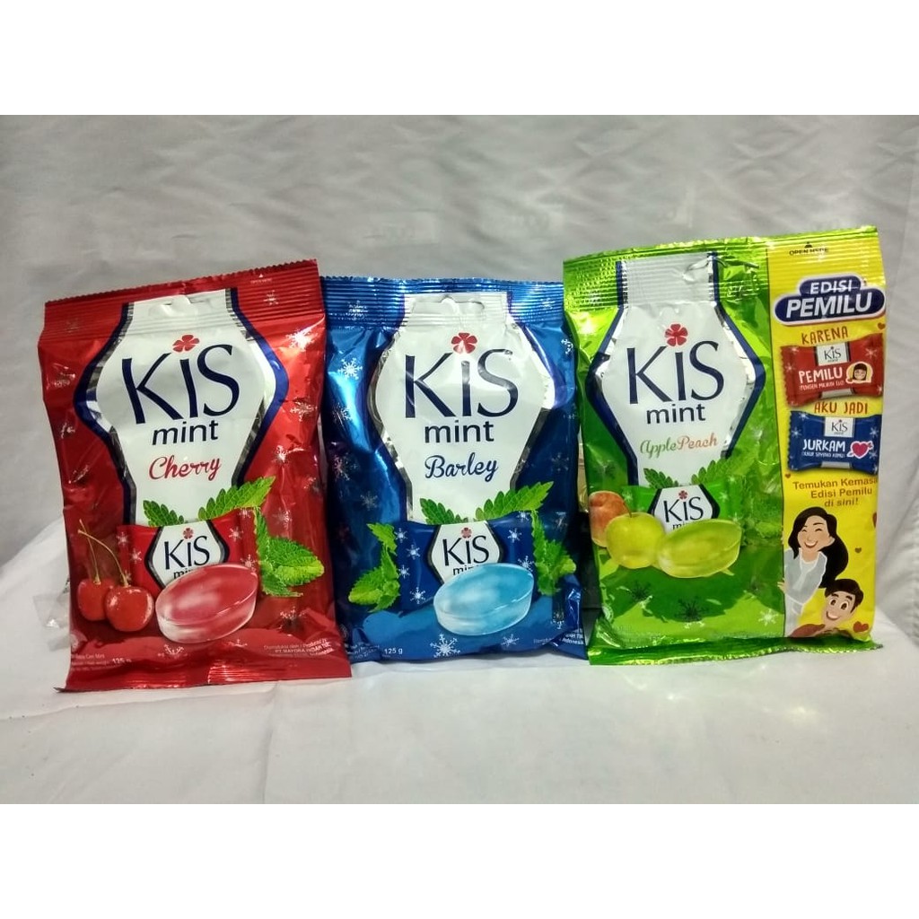 

Aneka Snack Permen KISS Mint 125 Gram Isi 50 pcs