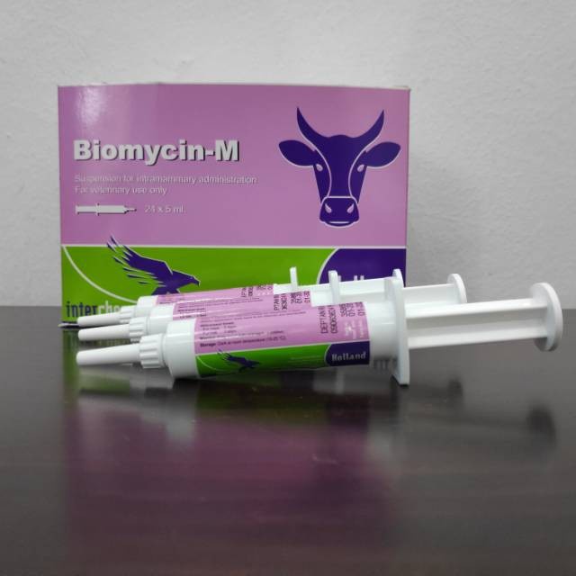 BIOMYCIN-M 5 ML / NEOMYCIN / OBAT MASTITIS KLINIS