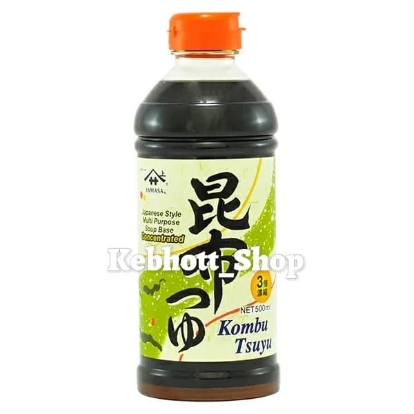 

YAMASA Kombu Tsuyu 500ml (saus berbumbu)