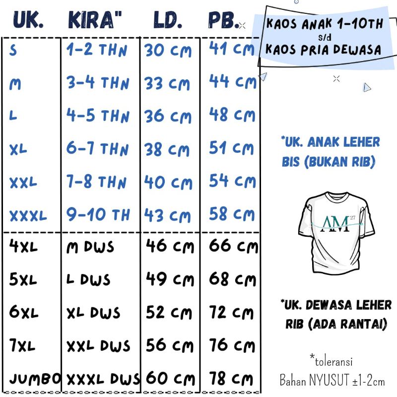 Baju Kaos Anak Cowok 3-12 tahun - Remaja- Dewasa S- 7XL-XXXL Jumbo HARIMAU