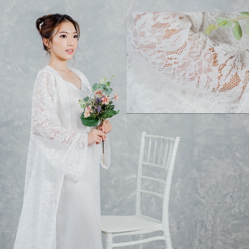 𝙏𝙪𝙩𝙪𝙡𝙡𝙚 Careen Robe Wedding Robe Pengantin Robe Robe Bride Kimono Bride Bride Kimono Wedding