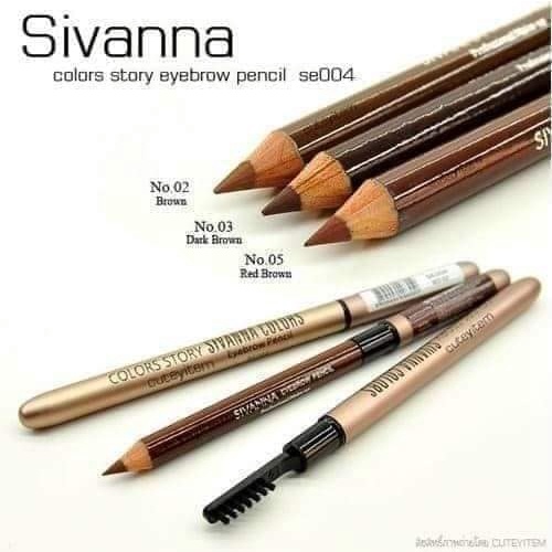 READY NEW PRODUCT Sivanna Colors Story Eyebrow Pencil | Pensil Alis Sivanna Ran Bedak