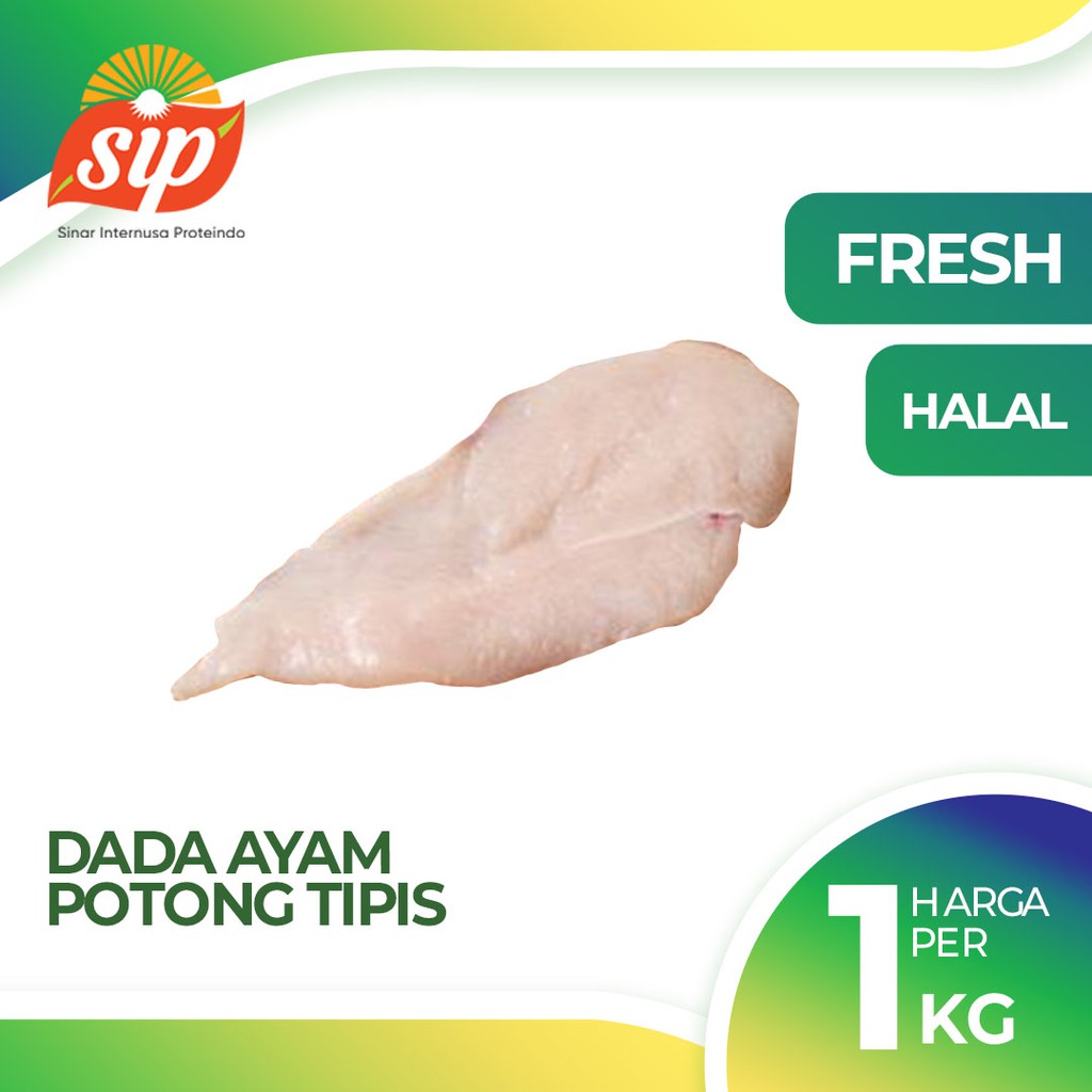 

DADA AYAM BONELESS FILLET POTONG SHIHLIN TANPA TULANG