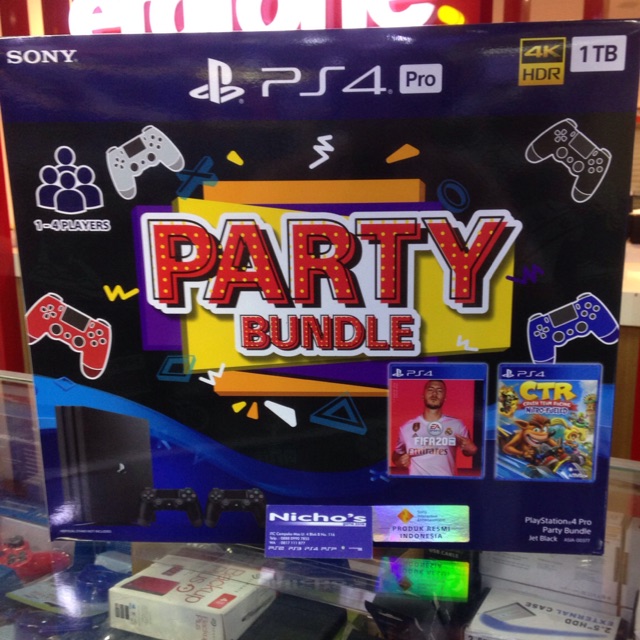 PS4 Pro 1Tb Party Bundle