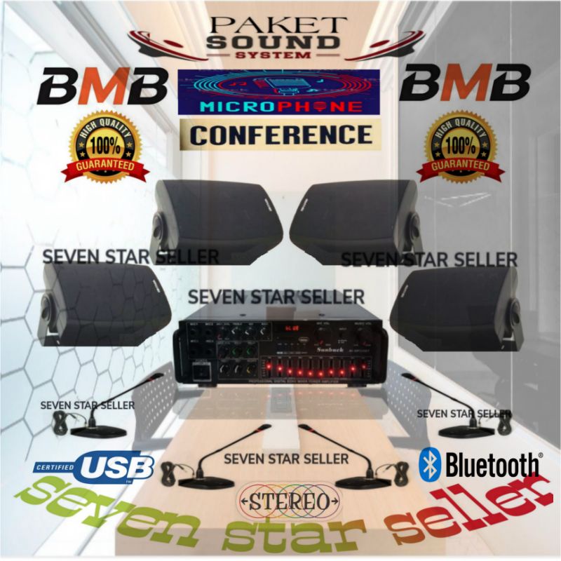 paket sound system speakerBMB mic conference ruang rapat ruang/meeting