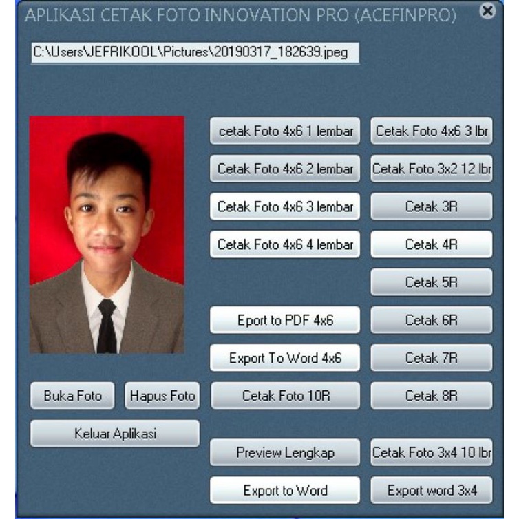 ACEFINPRO CD UNTUK CETAK FOTO INSTAN CD