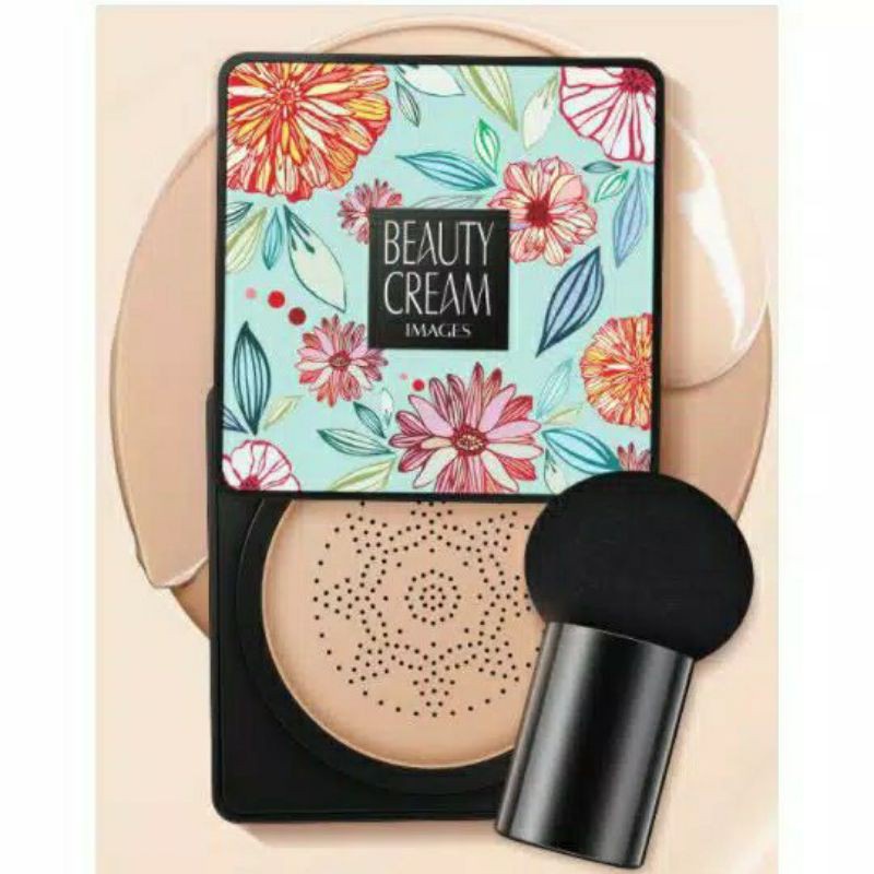 [BISA COD] Beauty Cream Images Bedak Glowing Anti Air Tahan Lama Korea - Foundation Ori Waterproof / Bedak Basah Powder Images BB Cream Korea Original Mushroom Cushion Foundation / Bukan Bedak Padat