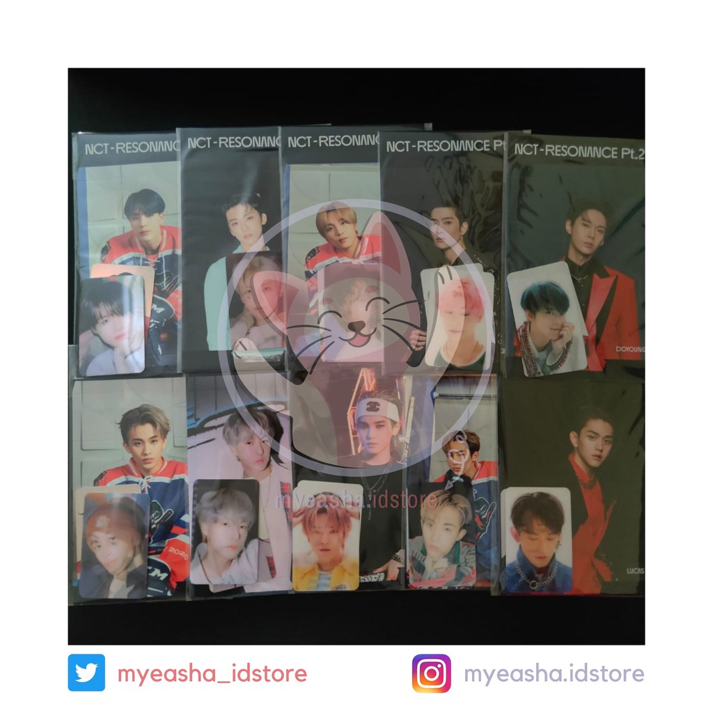 [Ready Stock] LENTICULAR PHOTOCARD SET NCT pt. 2
