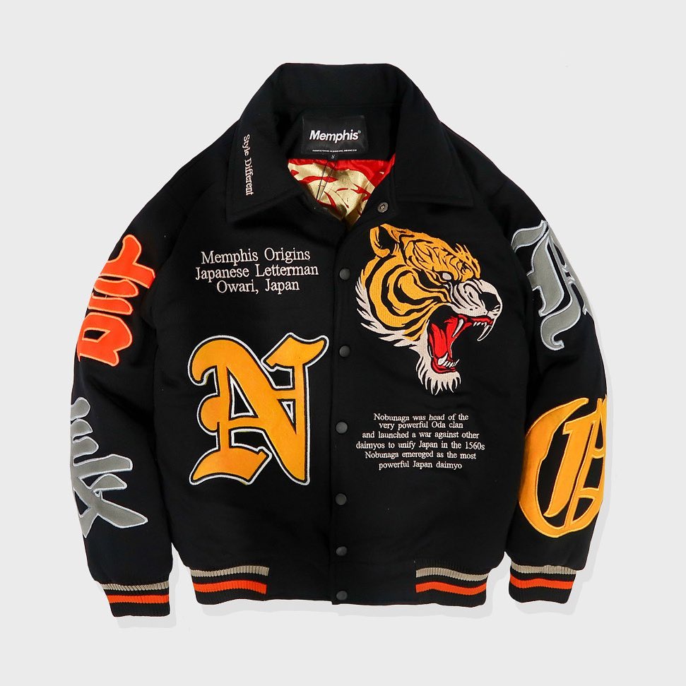 MEMPHIS ORIGINS VARSITY INFERA / MEMPHIS ORIGINS VARSITY NOBUNAGA / MEMPHIS VARSITY NUSANTARA ORIGIN