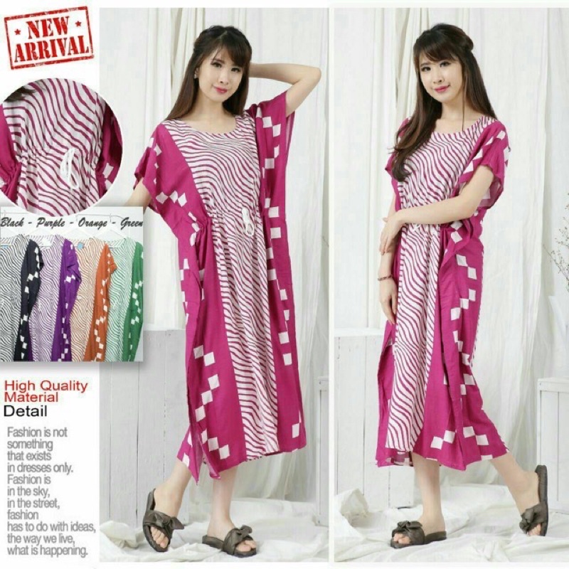 Daster Lowo Jumbo Catur Kekinian Bumil Busui Murah Adem Best Seller-LW ZEBRA