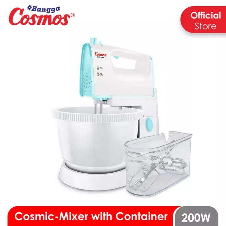 Stand Mixer Cosmos 1669 Dengan Container Garansi Resmi