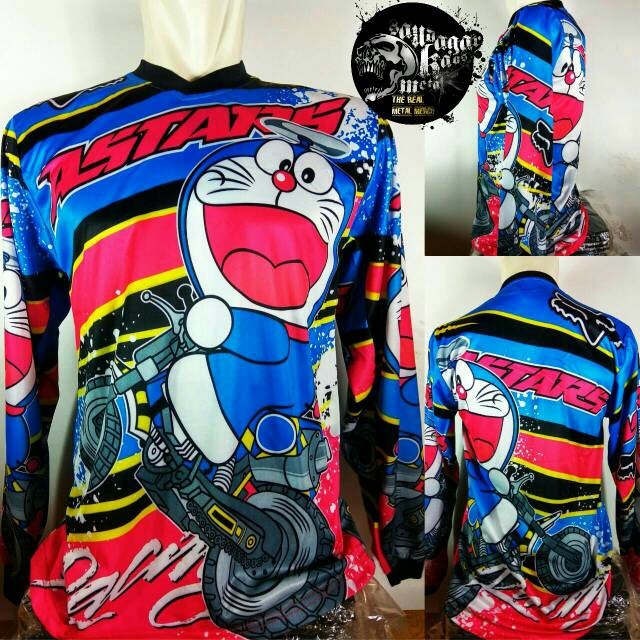 35 Terbaik Untuk Desain Jaket  Jersey Racing  Doraemon  