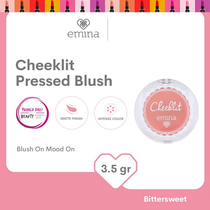 Emina Cheeklit | Pressed Blush Cream Blush ✰ ascocobeauty ✰