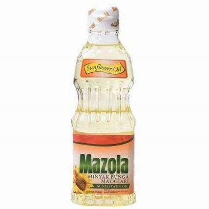 

minyak biji bunga matahari sunflower oil mazola 450