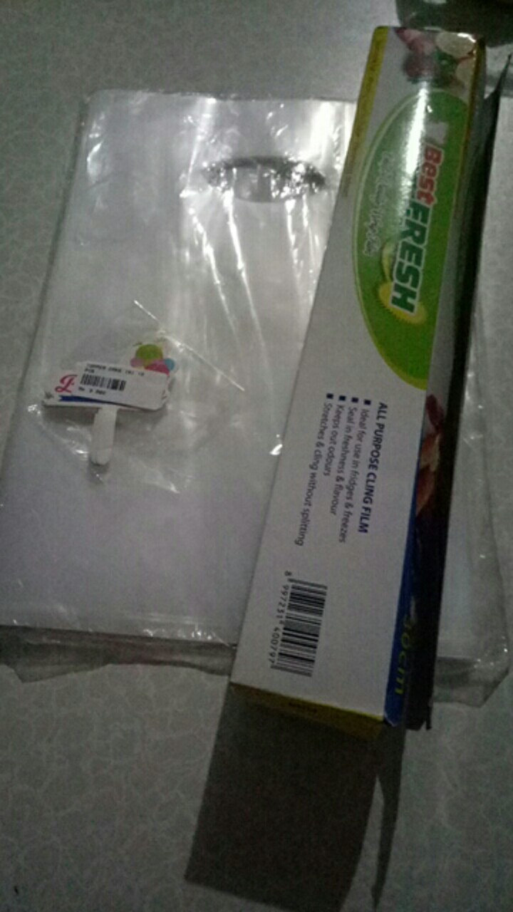 Kantong Plastik Pe Oval Bening 20x30